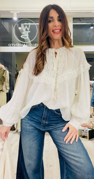 YUO DECIDE BLUSA MUSSOLA
