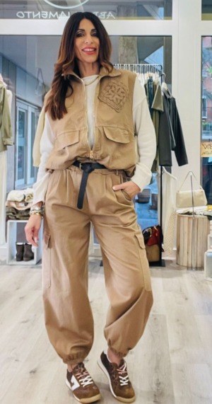KIKISIX PANTALONE CARGO