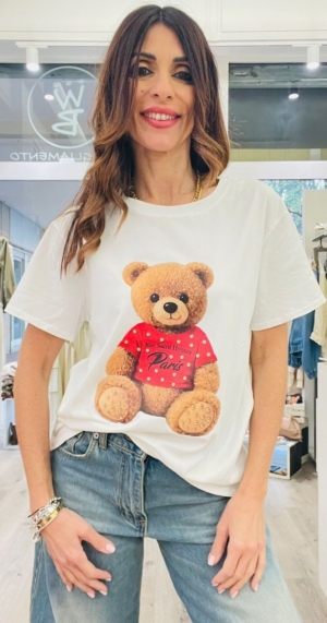 NAMASTE' T-SHIRT ORSETTO