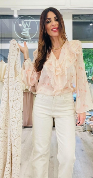SUSY MIX BLUSA FLOREALE