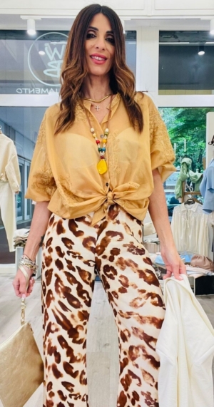 HAVEONE CAMICIA RICAMI RILIEVO